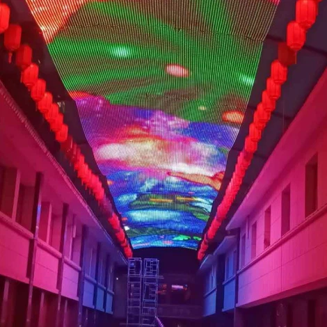 led mesh screen
