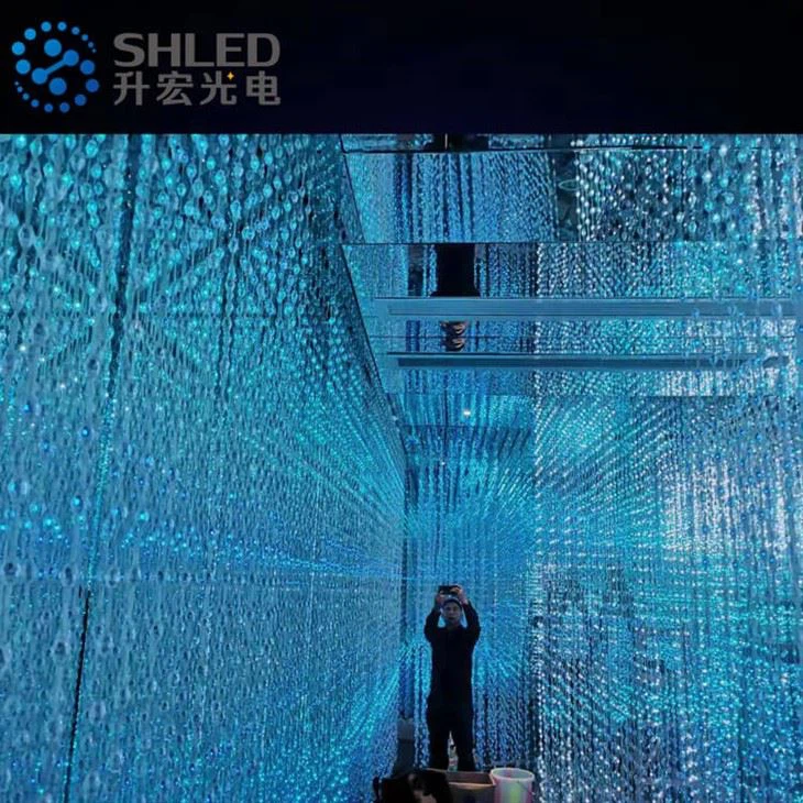 Time Tunnel Lighting Smart 3D LED Pixel Ball